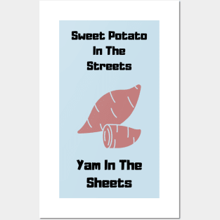 Yam in the sheets Posters and Art